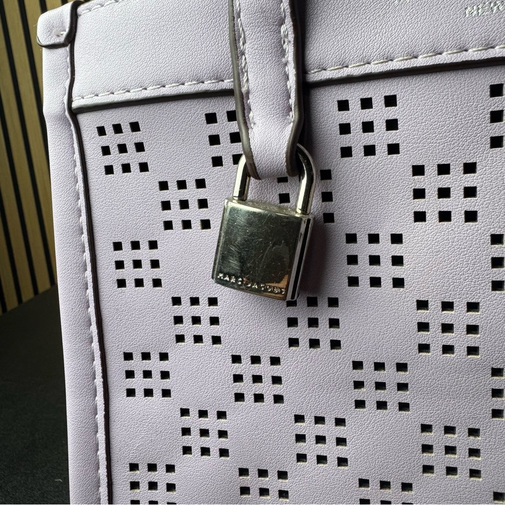 Marc Jacobs Lavender Perforated Satchel - Picture 6 of 11